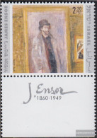 Israel 1517 With Tab (complete Issue) Unmounted Mint / Never Hinged 1999 James Ensor - Unused Stamps (with Tabs)