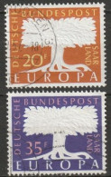 Saarland1957 Mi-Nr.402 - 403  O Gestempelt Europa ( A2215 )günstige Versandkosten - Gebruikt