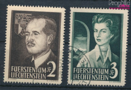 Liechtenstein 332-333 (kompl.Ausg.) Gestempelt 1955 Fürstenpaar (10331919 - Gebraucht