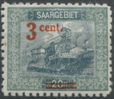 Sarre N°69a - Neuf* - (F1565) - Ongebruikt