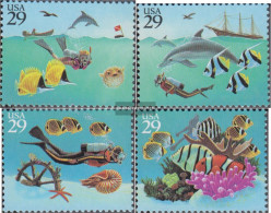 U.S. 2500-2503 (complete Issue) Unmounted Mint / Never Hinged 1994 Wonthe The Seas - Unused Stamps