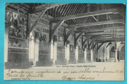 * Ieper - Ypres - Yper * (Callewaert, Yper, Nr 51) Delbeke Zaal, Salle Delbeke, Intérieur Des Halles, Lakenhallen, Old - Ieper