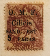 CILICIE - [1919-1921]  - Numéro Michel 90 - E Et S De EST Cassés - Unused Stamps