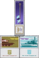Israel 436,437-438 With Tab (complete Issue) Unmounted Mint / Never Hinged 1969 Commemoration, Independence - Nuevos (con Tab)