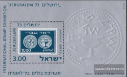 Israel Block13v (complete Issue) Thick Paper Unmounted Mint / Never Hinged 1974 Stamp Exhibition - Neufs (sans Tabs)