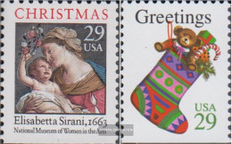 U.S. 2526Du-2527Fu (complete Issue) Unmounted Mint / Never Hinged 1994 Christmas - Unused Stamps