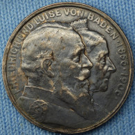 Baden • 2 Mark 1906 • Black Patina On Obverse • Friedrich I • [24-163] - 2, 3 & 5 Mark Plata