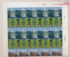 Israel 1622Klb Kleinbogen (kompl.Ausg.) Postfrisch 2001 Einweihung Gartenterrassen (10339406 - Blocks & Sheetlets