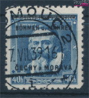 Böhmen Und Mähren 6 Stempel Nicht Prüfbar Gestempelt 1939 Aufdruckausgabe (10335292 - Used Stamps