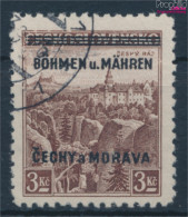 Böhmen Und Mähren 16 Stempel Nicht Prüfbar Gestempelt 1939 Aufdruckausgabe (10335286 - Oblitérés