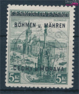 Böhmen Und Mähren 18 Stempel Nicht Prüfbar Gestempelt 1939 Aufdruckausgabe (10335285 - Usati