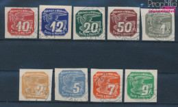 Böhmen Und Mähren 42-50 (kompl.Ausg.) Gestempelt 1939 Zeitungsmarken (10335284 - Used Stamps