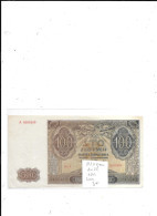 POLOGNE BILLET 100 ZLOTYCH 1941 - Poland