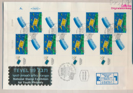 Israel 1140Klb Kleinbogen (kompl.Ausg.) FDC 1989 Briefmarkenausstellung (10339388 - FDC