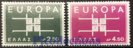 5790 - GRECIA - GREECE 1963 EUROPA - EUROPE FULL SET 2 STAMPS MNH - Unused Stamps