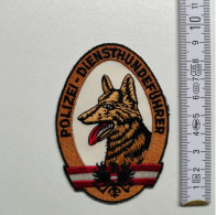 ECUSSON POLICE GENDARMERIE PATCH BADGE CANINE K9 -POLIZEI DIENSTHUNDEFÜHRER - Politie & Rijkswacht