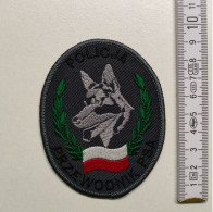 ECUSSON POLICE GENDARMERIE PATCH BADGE CANINE K9 - POLICJA PRZEWODNIK PSA - Police & Gendarmerie