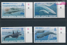 Britische Gebiete Antarktis 250-253 (kompl.Ausg.) Postfrisch 1996 Wale (10331994 - Unused Stamps