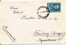 Bulgaria Cover Sent To Germany 21-7-1939 Good Single Stamp - Briefe U. Dokumente