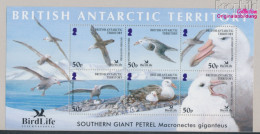 Britische Gebiete Antarktis Block12 (kompl.Ausg.) Postfrisch 2005 Sturmvögel (10331468 - Unused Stamps