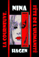 CPM Artiste Nina Hagen Fête De L'humanité 1984 30 Ex. Numérotés Signés JIHEL - Singers & Musicians