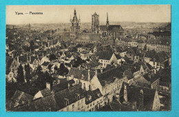 * Ieper - Ypres - Yper * Panorama Vue Générale, Algemeen Zicht, Belfroi, Belfort, église, Old, Rare - Ieper