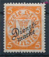 Danzig D41a Mit Falz 1924 Dienstmarke (10339316 - Dienstzegels