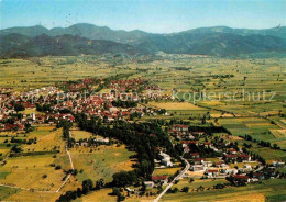 72880177 Bad Krozingen Mit Blick Zum Schwarzwald Fliegeraufnahme Bad Krozingen - Bad Krozingen