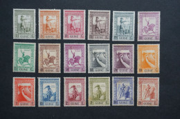 (T6) Portuguese Guinea 1938 Empire Complete Set (MH) - Portugiesisch-Guinea