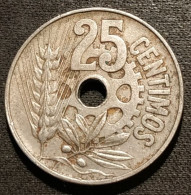 ESPAGNE - ESPANA - SPAIN - 25 CENTIMOS 1934 - République - KM 754 - 25 Centimos