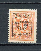 BELGIQUE:  PREO N° Yvert 283 (*) - Typos 1936-51 (Kleines Siegel)