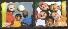 Norvège Norge 2006 N° 1536 / 7 ** Europa, Intégration, Immigration, Anti-Racisme, Ballon, Football, Tête, Sourire, Cri - Unused Stamps