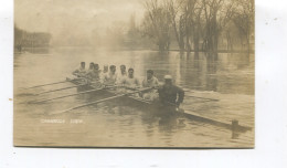 Carte Photo - 1905 GB University- Boat Race - Cambridge Crew - Aviron - - Remo