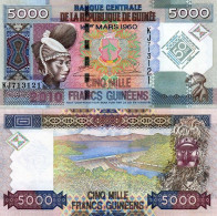 GUINEA - GUINEE 5000 Francs 2010 Banknote Pick 44 UNC  (14457 - Other - Africa