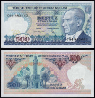 Türkei - Turkey 500 Lira Banknote  ATATÜRK 1970 (1983) Pick 195 UNC (1) (15778 - Turkey