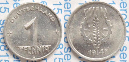 DDR 1 Pfennig 1948 A Kursmünze Jäger 1501     (n965 - 1 Pfennig