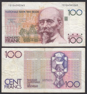 Belgien - Belgium 100 Francs Banknote ND (1978-81) Pick 140a  F (4)   (26847 - Other & Unclassified