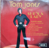 TOM JONES Sings She's A Lady   DECCA Stéréo  SKL 5.089   (CM2) - Autres - Musique Anglaise