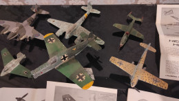 2 WK Luftwaffe Flugzeuge Sammlung Ca 30 Cm Stück - Aviones & Helicópteros