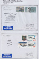 Norway & Greenland Hurtigruten MS Fram  2 Covers  (HI156A) - Barcos Polares Y Rompehielos