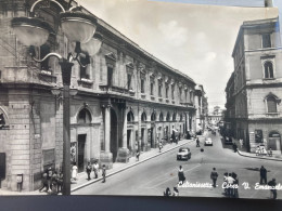 Caltanissetta Sicilia Corso Vittorio Emanuele Con Auto - Caltanissetta