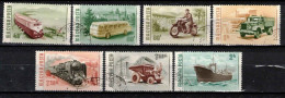 Hongrie 1955 Mi 1453-9 (Yv 1183-9), Obliteré - Usati