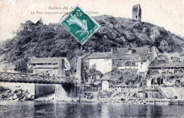 31 - Haute Garonne -  SALIES  Du SALAT - Pont Suspendu Et Ruines Du Chateau - Salies-du-Salat