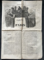 1857 GAZETTE DE PARIS N° 57 - Gustave DORÉ - Extrême Rare - Non Classés