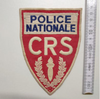 ECUSSON POLICE GENDARMERIE PATCH BADGE CANINE K9 -POLICE NATIONALE CRS - Policia