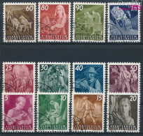 Liechtenstein 289-300 (kompl.Ausg.) Gestempelt 1951 Freimarken (10331907 - Gebruikt