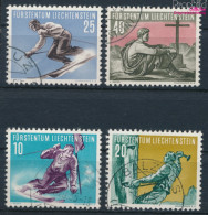 Liechtenstein 334-337 (kompl.Ausg.) Gestempelt 1955 Sport (10331920 - Used Stamps
