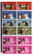 GB072 Gran Bretagna 1970 ANNIVERSARY 5 Quartine Nuove Serie Completa MNH Nuove M 539-542 MNH(**) - Unused Stamps