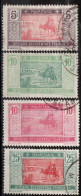 Mauritanie Timbres-poste N°39 à 42 Oblitérés TB Cote : 2€25 - Usati