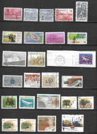 CANADA LOT 25 TIMBRES OBLITERES NOEL OURS BELUGA CARIBOU POIRIER VISITE PAPE ETC... - Colecciones